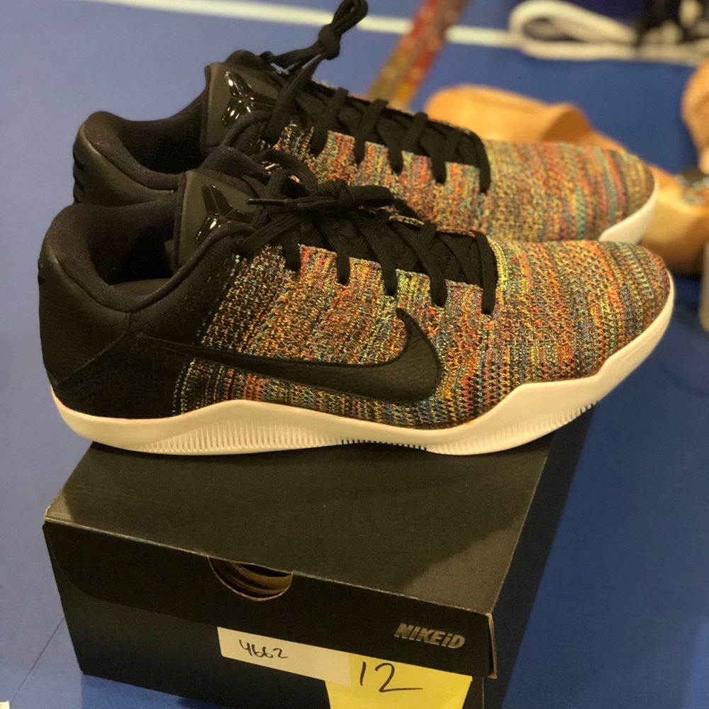 ❗️SOLD❗️Brand new size 12 multicolor flyknit kobe - Picture 4 of 6